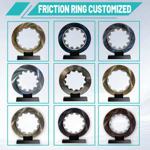 Big Brake Kit for Honda Accord <strong>Civic</strong> CR-V Odyssey 6 Piston Custom Performance Upgrade Caliper <strong>5</strong> Days Ship Fits 18-20" Wheel - Product Image 4