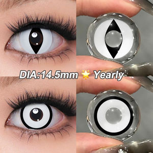 Lentilles de contact Magister pour Halloween, livraison gratuite, Anime fou, Big Eye Soft, Cosplay annuel, Lentille <span class=keywords><strong>Sharingan</strong></span> - Product Image 5