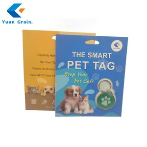 Etiqueta de Identificación RFID Personalizada para Mascotas con Código QR para Perros/Gatos, Embalaje en Caja Compatible con Tarjetas de Visita - Product Image 2