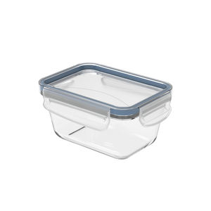 Recipiente de Vidrio con Tapa de Cierre a Presión, 16x12 cm, Altura 7.8 cm, 0.5 Litros - Product Image 1