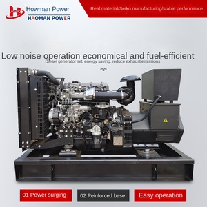 גנרטור דיזל מקורר אוויר 50KW80KW100KW120KW150KW200KW250KW300KW350KW400KW עם מנוע נחושת טהורה וצריכת דלק נמוכה - Product Image 2