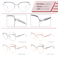 Lunettes optiques en métal mince de concepteur de style vintage pour hommes à la mode montures nouvelles lunettes en métal Vogue