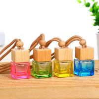 Diffuseur de parfum pour voiture KANGAROO vide à suspendre, diffuseur d'huiles essentielles, pendentif aromathérapie, verre dépoli mat 8ml