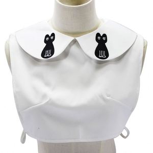 Patchs faits à la main personnalisés détachables femmes Capelet Blouse demi chemise Faux faux col - Product Image 1