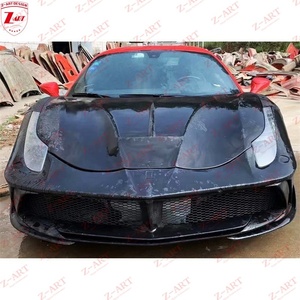 Kit de Carrocería Completo de Fibra de Carbono Estilo <span class=keywords><strong>Mansory</strong></span> de Z-ART para <span class=keywords><strong>Ferrari</strong></span> <span class=keywords><strong>458</strong></span>, Parachoques Delantero y Trasero, Piezas de Afinación Aerodinámica - Product Image 5