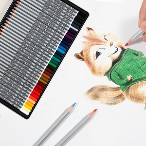 Juego de lápices de colores de madera para artistas de alta calidad, 72 Uds., 72 lápices de colores con caja de hojalata - Product Image 5