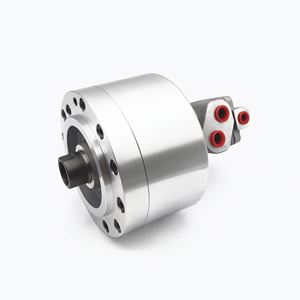 Cylindre hydraulique rotatif de précision à 3 mâchoires en fonte, haute vitesse, faible bruit pour mandrin de tour CNC - Product Image 1