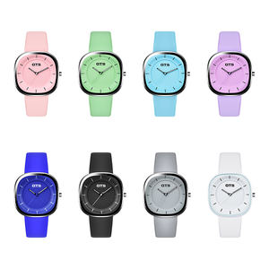 Orologio al Quarzo di Lusso <span class=keywords><strong>OTS</strong></span> con Cinturino in Silicone, Impermeabile 3BAR, Orologio da Polso Sportivo alla Moda per Uomo e Donna - Product Image 3