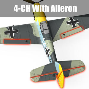 Volantex 761-11 BF-109 <span class=keywords><strong>Avion</strong></span> télécommandé 2.4G 4CH 6 axes Gyro <span class=keywords><strong>BF109</strong></span> RC Warbird Mini <span class=keywords><strong>avion</strong></span> Une touche Aérobatic - Product Image 4