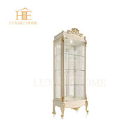 Tête de lit haute de style européen Meilleur lit en bois classique King Size Meubles de chambre à coucher rembourrés Queen Size