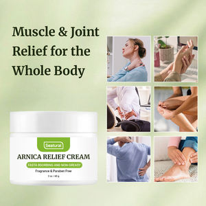 <span class=keywords><strong>Crema</strong></span> <span class=keywords><strong>de</strong></span> árnica <span class=keywords><strong>de</strong></span> alivio natural enriquecida con aceites esenciales <span class=keywords><strong>de</strong></span> hierba <span class=keywords><strong>de</strong></span> limón, eucalipto y Romero, músculos doloridos y rigidez - Product Image 2