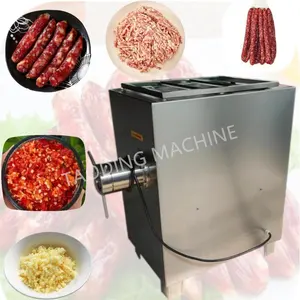 500kg/h Industrial Meat Mincer Machine Mincing Frozen Meat Grinder Pork Beef Goat Meat Grinding Machines Sausage Making Machine