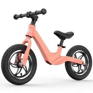 Tuobu 12 14 inç çocuk denge bisikleti için 1-2-3 yaşında yavru scooter pedalless bisiklet ile çocuklar için
