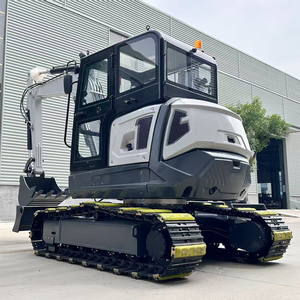 China Prijs <span class=keywords><strong>Crawler</strong></span> 6.5 Ton Grote Graafmachine Landbouw Hydraulische Graafmachine Landscaping Rubber Spoor Grote Graver Met Cabine - Product Image 5