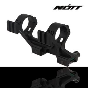 NOTT ขายึดกล้องเล็งแบบชิ้นเดียวขนาด 30 มม., ขายึดเลนส์อะลูมิเนียม, ความสูงตรงกลาง 1.54 นิ้ว, ใช้ได้กับ Picatinny ขนาด 20 มม. สำหรับกล้องเล็งยิงปืนสำหรับการล่าสัตว์ - Product Image 2