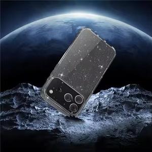 Funda Magnética para <span class=keywords><strong>iPhone</strong></span> 17 Pro Max Air, Transparente con Brillantina, Protección Antigolpes, Esquinas Reforzadas - Product Image 4