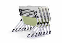 Bureaux d'école Adultes Primary Step Pad Seater Campus Mobilier scolaire Bureau de formation