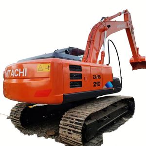 Excavatrice sur chenilles Hitachi ZX210 d'occasion, 21 tonnes, importée du Japon, avec moteur, hydraulique et pompe – Vente Flash - Product Image 1