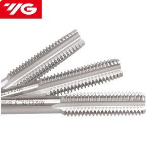 YG M2-M20 corée HSS ensemble de tarauds à main 3 pièces JIS robinet droit M2.5M3M4M5M6M8M10M12M14M16M20 X0.45 0.5 0.7 0.8 1 1.25 1.75 2 tarauds Die - Product Image 4
