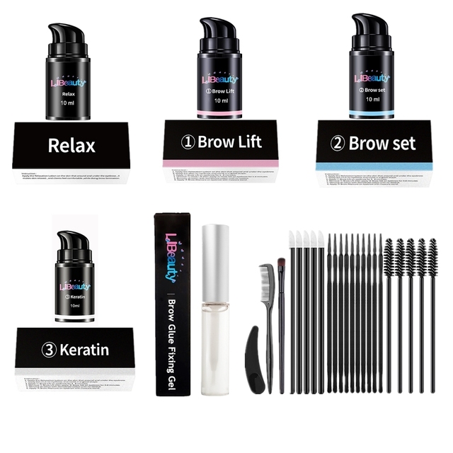 Wholesale Brow Lamination Kit Professional Customization Lash Brow Lift Perming Kit Eyebrow Lamination