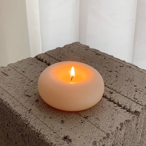 Scented <b>Candle</b> Circle Soy Wax Manual Artistic Home Decor <b>Small</b> Decor Item - Product Image 1