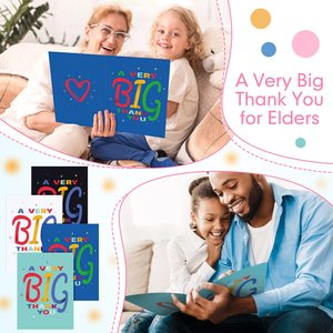 Myway 8.5x11 Inch Jumbo Gratitude Thank You <span class=keywords><strong>Carte</strong></span> de vœux Big Thank You Cards Funny Appreciation for Birthday Party - Product Image 3
