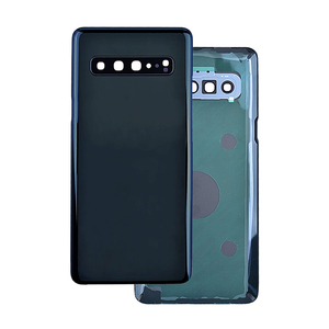 Porta posteriore della batteria del telefono cellulare per <span class=keywords><strong>Samsung</strong></span> Galaxy <span class=keywords><strong>S10</strong></span> 5G <span class=keywords><strong>cover</strong></span> posteriore custodia con la sostituzione del coperchio della fotocamera - Product Image 1