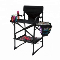Chaises de maquillage portables pliables et légères pour les professionnels des salons et des artistes