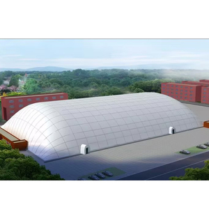 Tenda a Cupola Gonfiabile di Alta Qualità a Tema Calcistico, Materiali per Membrane Edili Anticorrosione in <span class=keywords><strong>PVDF</strong></span> con Isolamento Termico - Product Image 4