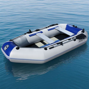 Canoa Inflable de PVC Solarmarine, Resistente al Desgaste, Estable, de 2.7m, para Pesca, 4 Personas, Deportes Acuáticos, Azul y Blanco - Product Image 2