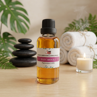 Huile Essentielle de Patchouli de Madagascar 100% Pure, Distillée à la Vapeur, Biologique, Aromathérapie pour Tous Types de Peau