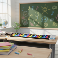 Digital 37 Keys Plastic Electronic Organ Keyboard Toy Piano with Built-In Speaker OEM/ODM & Custom Logo