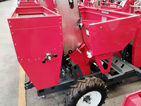 HONGZHU Nouvelle Semoir Agricole Automatique Fiable à 2 Rangs pour Pommes de Terre en Acier, avec Fonction de Labour et Semis, Haute Performance, Shandong 788kg, Garantie 1 An