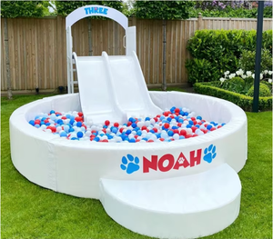 Hot Bán Bóng <span class=keywords><strong>Pit</strong></span> Sân Chơi Lớn Quảng Trường Trong Nhà Bên thương Mại Trẻ Em Mềm Chơi Thiết Bị Bọt Trắng Bóng <span class=keywords><strong>Pit</strong></span> Với Slide - Product Image 2