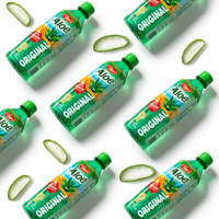 Boisson tropicale saine à l'aloe vera avec jus de fruits de marque privée chinoise