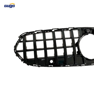กระจังหน้า GUGO W206 สำหรับ Mercedes C Class 2022 รุ่น GT <span class=keywords><strong>Panamericana</strong></span> สีดำ พลาสติกใหม่ อะไหล่ตกแต่งภายนอก - Product Image 4