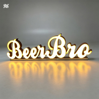Lettres en relief LED étanches personnalisées, enseigne en aluminium 3D, enseigne lumineuse pour devanture de magasin, logo de marque éclairé