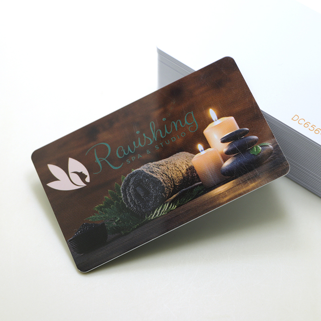 13.56mhz Plastic Membership Access Control NFC RFID Smart Business Card