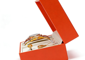 Hot Sale Protective Rectangle <b>Watch</b> Box Necklace Ring Jewelry Set Flip PU Leather <b>Watch</b> Gift Box for Packaging - Product Image 6