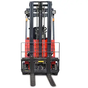Factory direct sell three wheels Electric Forklift 1500KG with lithium battery