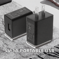 Pengisi Daya USB 5V1A Cocok untuk Speaker, Lampu Meja Kecil, Pelembap Udara, Diffuser Aroma, Pembersih Udara Mini, Perangkat Kecantikan