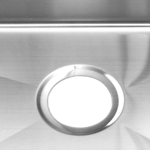 Wastafel Dapur Mini Modern 1.2mm Single Bowl Bahan Stainless Steel 304 Permukaan Brushed Model Undermount Tanpa Keran - Product Image 5