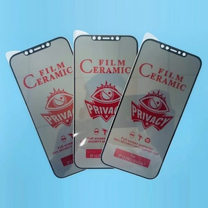 Película Protectora de Cerámica 100D Privacidad Mate 9D PMMA Micas 100D para iPhone 11 16 15 XR 14 13 Pro Max - Product Image 4