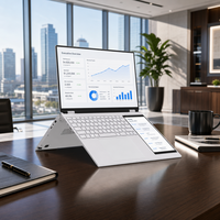 Nouvel ordinateur portable à double écran Intel Alder Lake OEM/ODM d'usine, 15,6 pouces, écran tactile IPS, avec Windows 11 Pro, 16 Go de RAM, SSD 512 Go/1 To