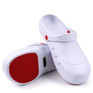 Chaussures de sécurité de travail légères en EVA antidérapantes, résistantes à l'eau et à l'huile, sans lacets, confortables <span class=keywords><strong>pour</strong></span> la cuisine, l'hôtel, l'hôpital - Product Image 1