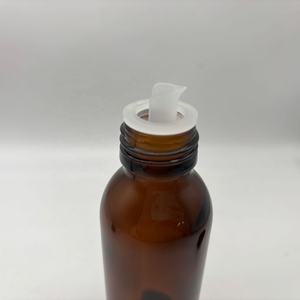 Gran oferta de alta calidad, tapa de rosca de aceite de oliva de 28mm, embalaje de plástico para té, tapa redonda de plástico para té con forro de plástico y volquete - Product Image 2