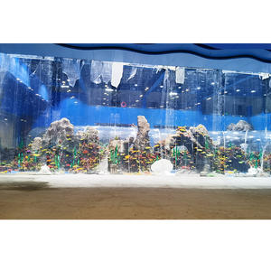 Barriera Protettiva a Tema Pinguino <span class=keywords><strong>per</strong></span> Acquario in Acrilico Cristallino, Relax e Osservazione <span class=keywords><strong>per</strong></span> Adulti e Bambini - Product Image 3