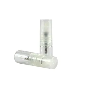 Test d'échantillon 2ml 3ml vaporisateur de parfum en verre 2ml mini bouteilles en verre transparent avec pulvérisateur de brouillard