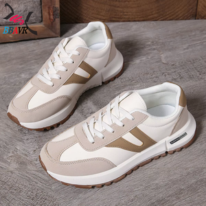 Zapatillas Blancas de Verano 2025 para Hombre, Diseño Transpirable de Malla, Cierre con Cordones, Versátiles, Deportivas, Casuales, para Estudiantes - Product Image 4
