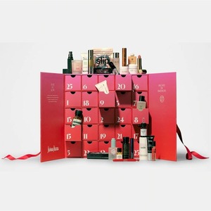 Beauty Advent Calendar <b>Box</b> 12 Days Skincare <b>Gift</b> <b>Box</b> <b>Empty</b> Rigid Paper Cosmetic Calendar <b>Box</b> For Makeup Perfume Sample Women Gif - Product Image 6